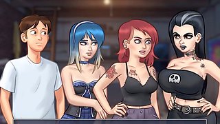 Passionate anime hentai sex with huge tits and romantic vibes