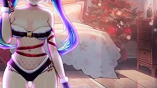 Hentai chick enjoys anal sex at the gym