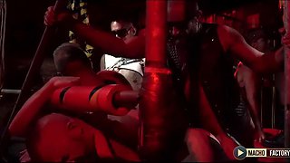 Bareback fetish orgy - Macho Reloaded part 4