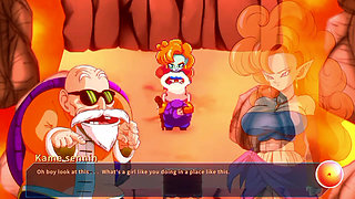 Kame Paradise 3 - Master Roshi and Zangya romnace
