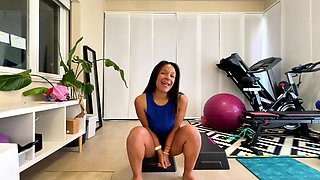 Sumo Squat in Your Face While You Jerk off