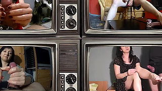 3 Cumshots in This Sexy HJ Session