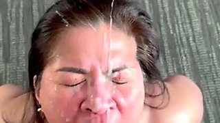 Drenching Escort in Cum