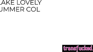 Big juggs shemale humped arousing Latin girl