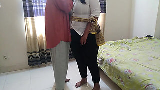 Indian Young 18+ Lady Boss Fucked by Office Assistant with Her Hands Tied - Rough Anal Fuck & Cum