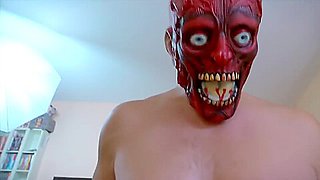 German Sex - Halloween 2019 - Real Monster Cock Fucks Milf
