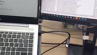 WildEnglishBBW feeling horny at the office at work