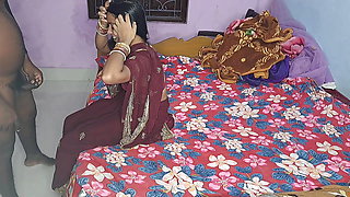 Newly married couples bedroom fucked in Indian Porn video