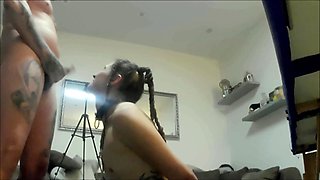 Submissive bitch is used and shagged hard on the massage