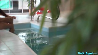 Martin Gun Risks Passion by a Public Poolside