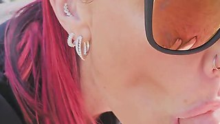 Wife Fucks Fuck Buddy Outside in Public for Me