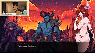 Lucky Monster Lady Pink Unlocking New Sex Scenes and Fucking a Royal Anda Succubus