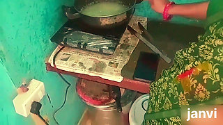 When sister-in-law was working in the kitchen, her brother-in-law came.I fucked my sister in law in the kitchen