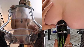 Desolation Rose Takes a Monster Butt Plug in Her Tiny Asshole