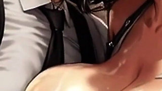 Big Titty Tifa the Milk Maid Serves up Tall Glasses to the Men & Women of Midgar