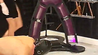 Miss Anja Black Hard Humiliation Slave Feeding From Toiletbowl