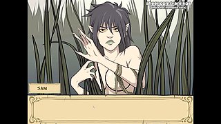 Monster anime sex rpg, 3d hentai, witch trainer