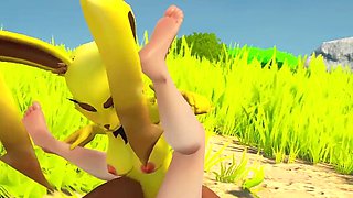 Rabbit Monster Grinding Woman (sapphire Safari V.23)