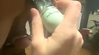 When your cock is locked