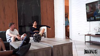 Wonderful MILF temptress Ellie Tay crazy sex scene
