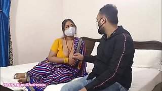 Indian Bhabhi Seduces Brother-in-Law With Her Big Ass and Tight Pussy - Hotty Jiya Sharmaa