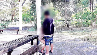 Take a video of fucking a beautiful girl in a park