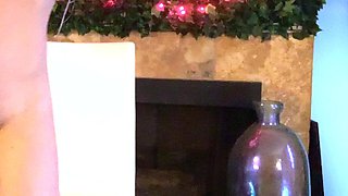 Short haired chick with big tits jerks her pussy online