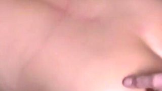 Big natural boobs milf fucking on the table cum in mouth