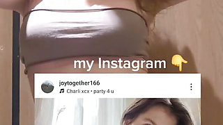 Charming girl is teasing you