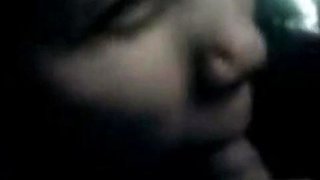 Asian Babe Gives Blowjob in a Car - Amateur Indonesian Video