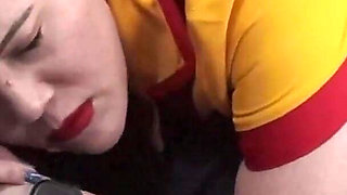 Waittress Gets Her Ass Spanked 2