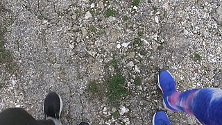 Turkish Stepmother Shows Horny Stepson How She Pisses From Her Hairy Pussy