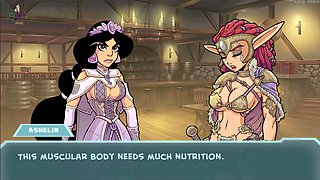 Akabur's hentai visual novel featuring Jak and Daxter with some big boobs action