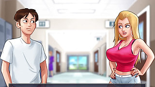 Hot make anime sex seen in summer time saga