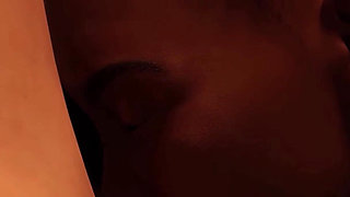 Hot Interracial Threesome with a Young Ebony Babe with a Perfect Black Ass & Her College Friends - Taboo University (steam Game)