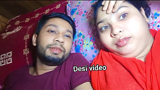 hot masti in bedroom husband wife romantic vlogs , couple Masti vlog Desi video.