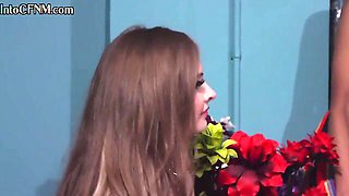 Ideal hussy's blowjob sex