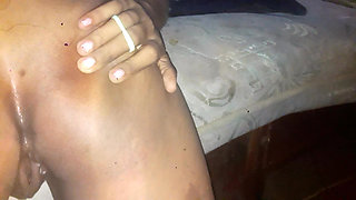 Sri Lankan stepmom sped her ass hole