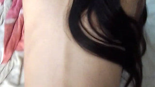 Step Daddy Fuck Hottest Petite Indian Teen, Lick Pussy and Cum Over Nice Tits