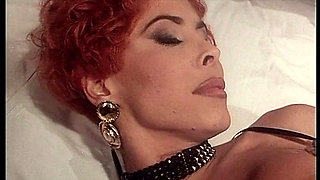 Vintage Threesome: 2 Hairy Babes, a Black Cock, and a Rubber Cock