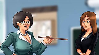 Summer saga remix - first steps with a French lecturer by Misskitty2k