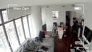 DIRTY MAID IN caught on hidden cam
