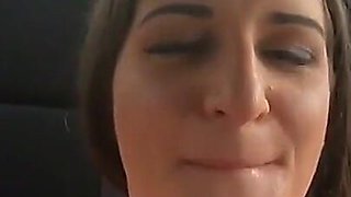 Swallowing Cum in the Car