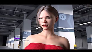 Animated adult visual novel featuring Alita4k in a family-themed game with big ass and big boobs