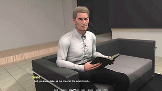 Preacher's Daughter Gets on Knees - Away From Home #28