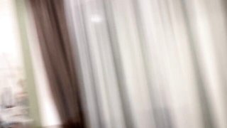 Naughty Petite's big natural tits movie