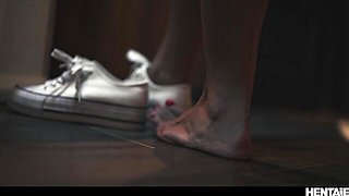 Hentaied - toilet slave action