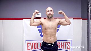 Dan Ferrari Absoutely Manhandles Carmen Valentina and Fucks Her Right On the Mat