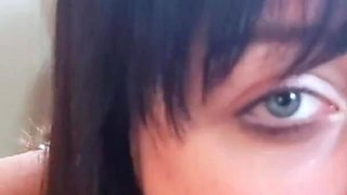 Hot couple anal rimjob and huge facial for teen pornstar Nala Nova