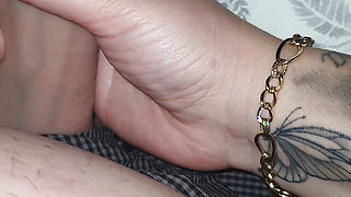 Step son let step mom pulled out his 9 inch of dick for handjob